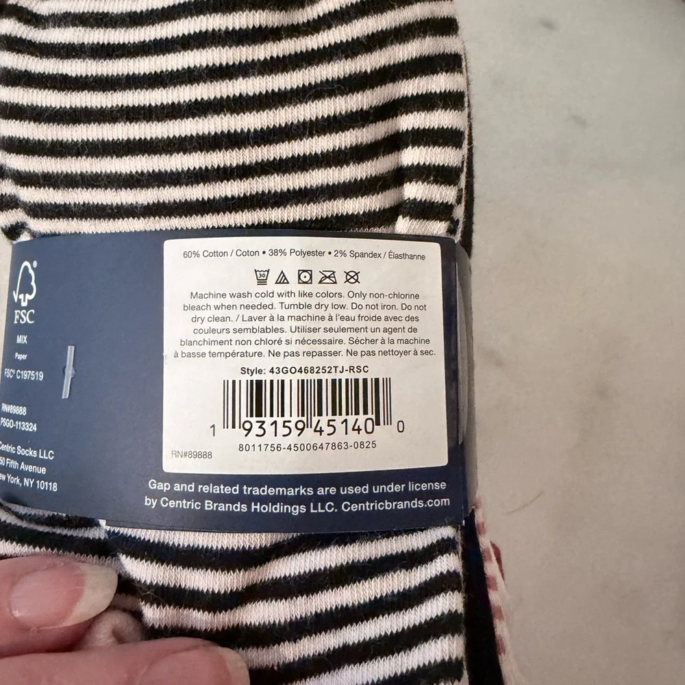 GAP woman Casual Socks in different colors 10 pairs cotton blend low cut